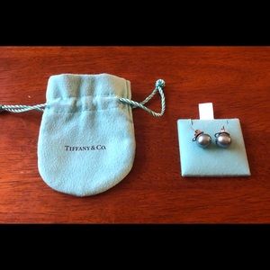 Tiffany and Co. Tiffany blue pendant earrings